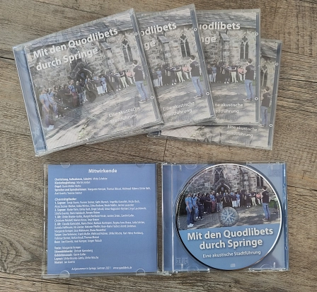 CD Mit den Quodlibets durch Springe - eine akustische Stadtführung © Stadt Springe