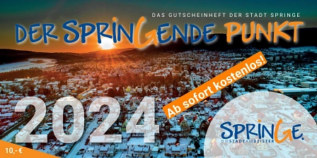 Gutscheinheft 2024_ab sofort kostenlos © Stadt Springe